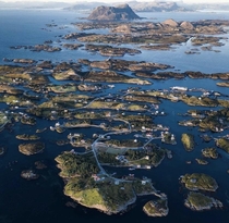 An archipelago in Norway