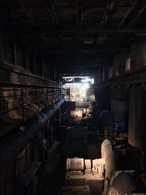 An art gallery inside an old german factory