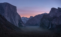 An Early Morning Yosemite Scene - 