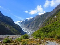 An early spring morning at Franz Josef Glacier New Zealand  