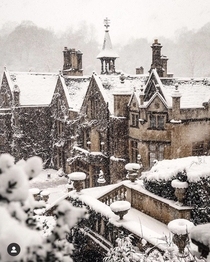 An English Winter in the Cotswolds 