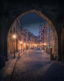 An evening in Prague 
