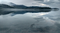 An evening of mists and creatures Loch Garry Scotland x OC