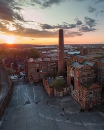 An old mill in Wigan 