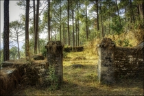 An old Parsi cemetery in Ranikhet Uttarakhand India it has  unmarked graves from the early s