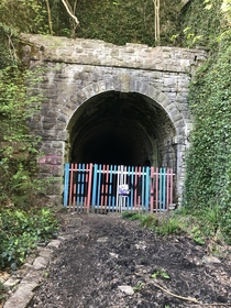 An old tunnel nearby my town - we think it used to be a railway tunnel