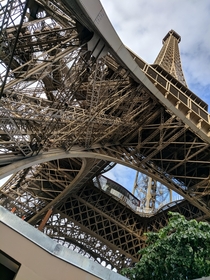 An organised chaos of steel The Eiffel Tower Photo by me
