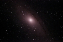 Andromeda Galaxy M Taken Tonight from the Backyard