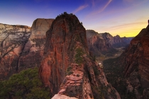 Angels Landing in Zion National Park 