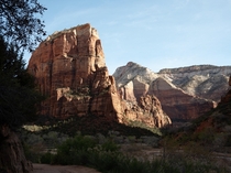 Angels Landing Zion National Park Utah If you look very closely you just might see some hikers 