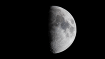 Animation of the Moon in K from  to  in  days