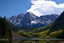 Another gorgeous day in the Maroon Bells near Aspen CO 