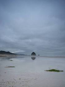 Another Take on Haystack Rock Cannon Beach Oregon 