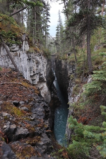 Another view of Maligne Canyon- Jasper Alberta Canada 