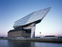 Antwerp Port House - Antwerp Belgium - Designed in  by Zaha Hadid