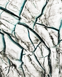 Anyone else who loves abstract landscapes Like this glacier in Austria seen from a birds eye perspective  - more of my abstract landscapes at insta glacionaut