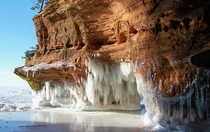 Apostle Island Ice Cave  photo by Bayfield Chamber of Commerce