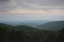 Appalachian Mountains - Blue Ridge Parkway North Carolina 