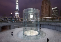 Apple Store Shanghai by Bohlin Cywinski Jackson 