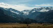 April in Rocky Mountain National Park Colorado