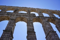 Aqueduct of Segovia Segovia Spain 