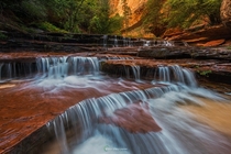 Archangel Falls Zion NP Utah by Ryan Engstrom 
