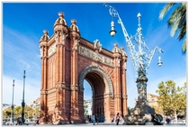 Arco de Triunfo de Barcelona SPAIN