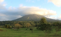 Arenal Volcano from the base La Fortuna Costa Rica