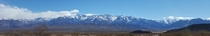Argentina - Mendoza - Los Andes Panoramic 