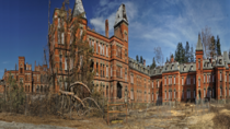 Arkham Asylum A Huge Gothic s Kirkbride Mental Hospital OC x