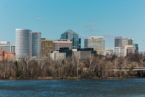 Arlington VA as seen from Washington DC 