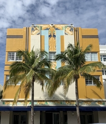 Art Deco Historic District Miami Beach Florida 