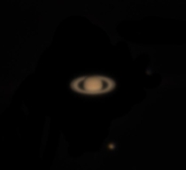 As everyone posts their pictures of Saturn heres mine Titan as bonus