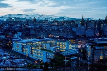 As Night Turns to Morning Edinburgh Scotland 