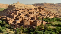 At Benhaddou  MOROCCO UNESCO World Heritage site and one of game of thrones shooting location