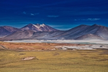 Atacama Desert Salt Flats Chile 