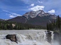 Athabasca Falls Jasper AB Canada 