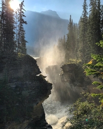 Athabasca Falls Jasper National Park Canada 