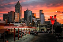 Atlanta Varsity Sunset