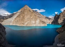 Attabad Lake And The Rugged Karakoram Mountains  Attabad Lake Gojal Pakistan  By Rao Mubasher 