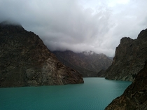 Attabad lake Gilgit Baltistan Pakistan 