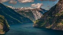 Aurlandsfjorden Southern Norway 