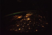 Aurora Borealis From Space 