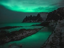 Aurora Borealis Northern lights at Alaska 