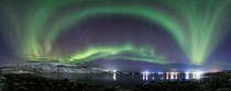 Aurora Borealis over Teriberka Murmansk Russia Photographer Jeff Dai 