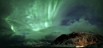 Aurora over Kvalya Norway 