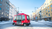 Autonomous bus in regular traffic Jrflla municipality in Stockholm region Bus line 