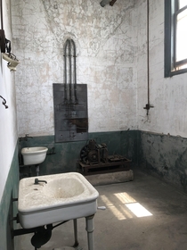 Autopsy Room at Abandoned Ellis Island Infirmary