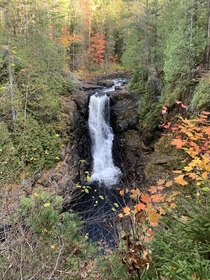 Autumn at Moxie Falls the Forks Maine 