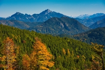 Autumn in the German Alps 